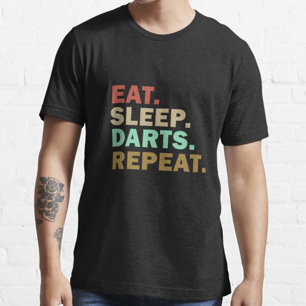 Eat Sleep Darts Repeat T Shirt For Sale By Hamza Aitalla99 Redbubble Christmas Dartsr T