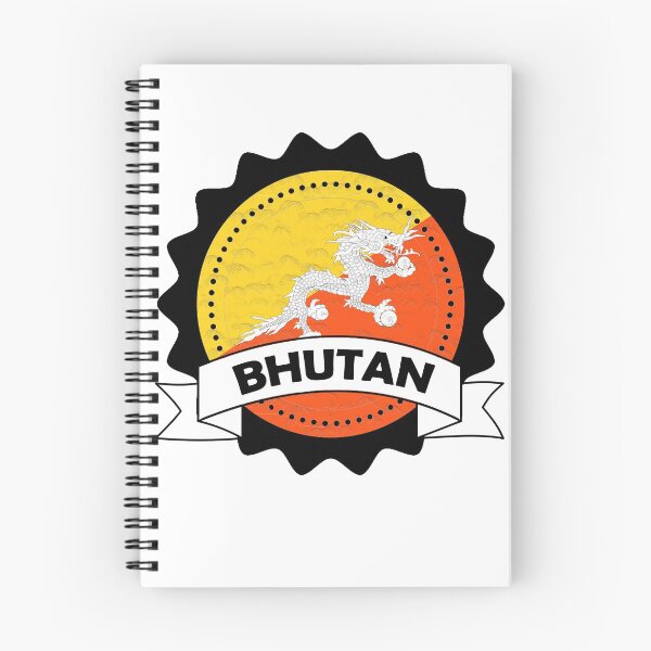 Item preview, Bhutan Emblem-Badge-Flag designed and sold by Gina-Driada.