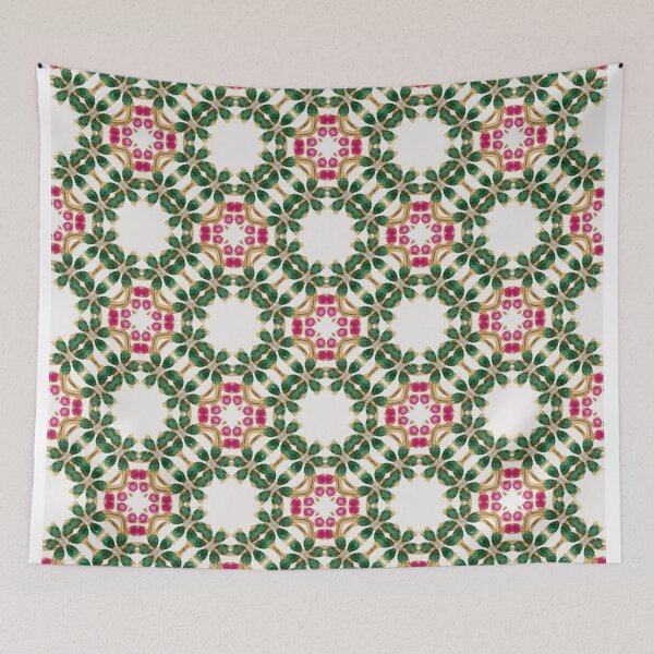 Item preview, floral checks designed and sold by ritusdesigns.