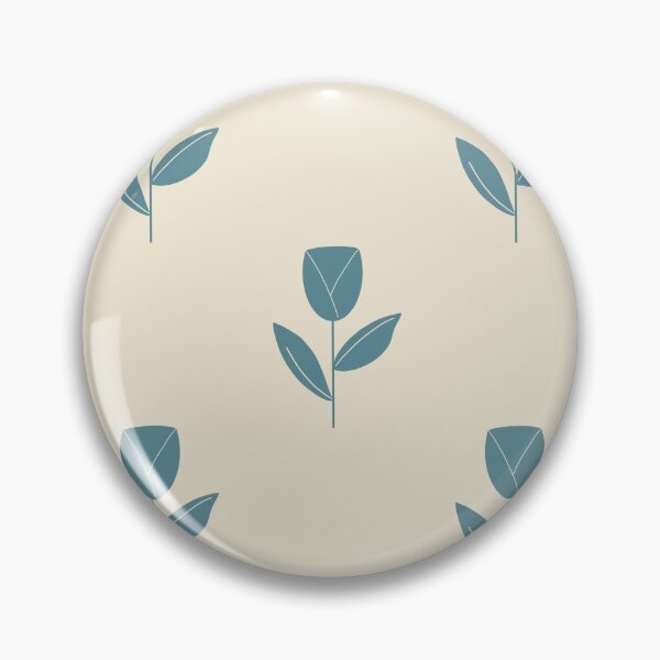 Item preview, Tulip pattern (light blue) designed and sold by YanaSA.