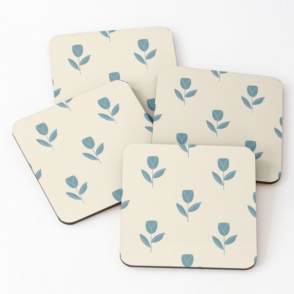 Item preview, Tulip pattern (light blue) designed and sold by YanaSA.