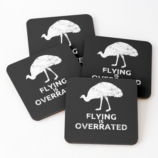 Item preview, Kopie von Emu Bird Flying Is Overrated Australia Emu Gift designed and sold by leofel.