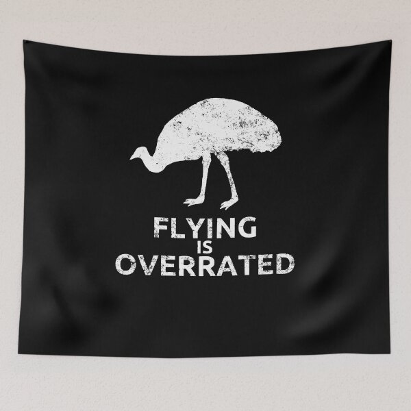Item preview, Kopie von Emu Bird Flying Is Overrated Australia Emu Gift designed and sold by leofel.