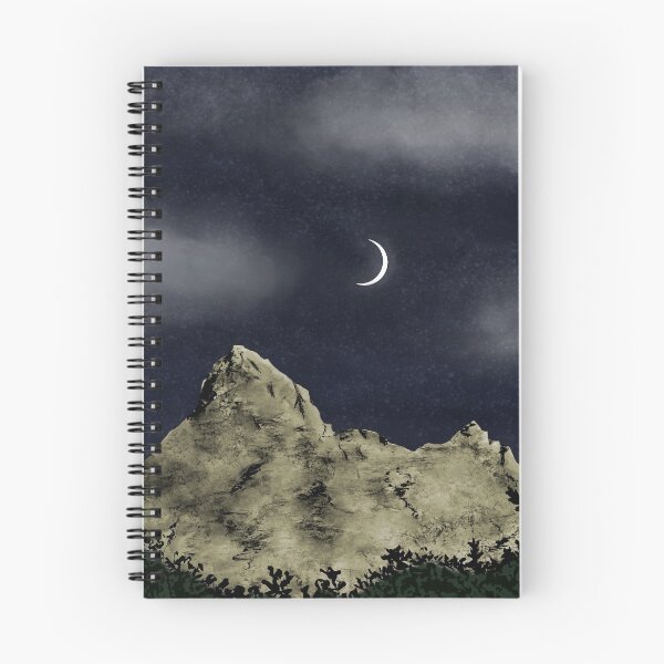 Item preview, Jabal Al Noor - Starry Mountain Illustration designed and sold by Fitrah-Harmony.