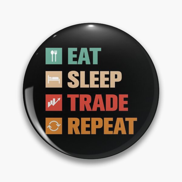 Item preview, Eat Sleep Trade Repeat designed and sold by ShaykhUmer.