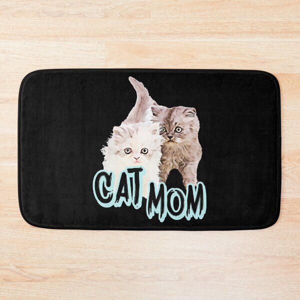 Item preview, Cute Cat Mom Perser Kittens Illustration designed and sold by Kalli-design.