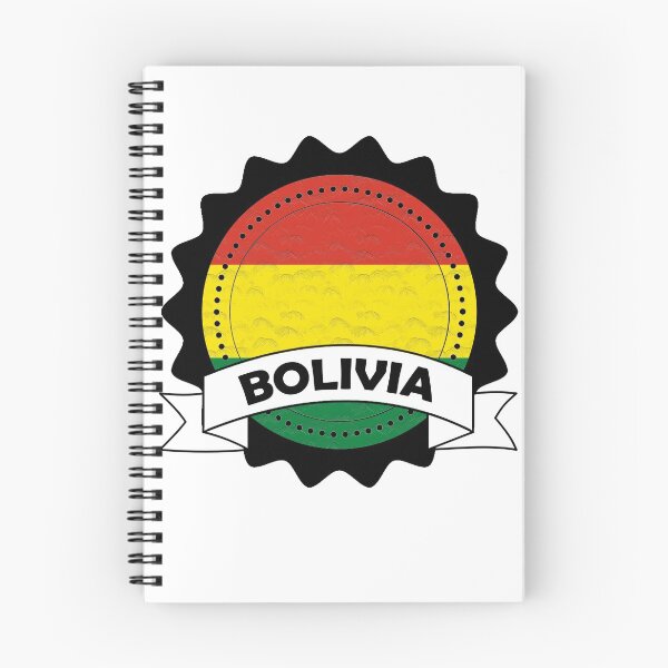 Item preview, Bolivia Emblem-Badge-Flag designed and sold by Gina-Driada.