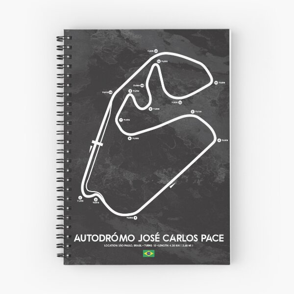 Item preview, Interlagos Circuit Grand Prix designed and sold by Tracksters.