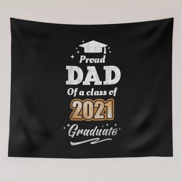 Item preview, Proud Dad of a 2021 Senior Funny Graduation designed and sold by Ibu83.