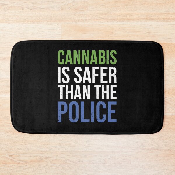Item preview, Cannabis is Safer Than The Police I Legalize Marijuana Weed designed and sold by MarioShirtWorld.