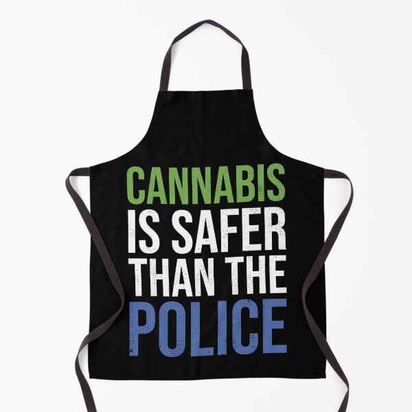 Item preview, Cannabis is Safer Than The Police I Legalize Marijuana Weed designed and sold by MarioShirtWorld.