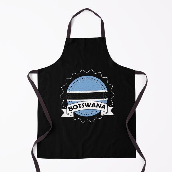 Item preview, Botswana Emblem-Badge-Flag designed and sold by Gina-Driada.