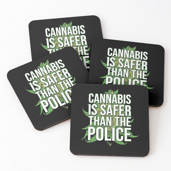 Item preview, Cannabis is Safer Than The Police I Legalize Marijuana Weed designed and sold by MarioShirtWorld.