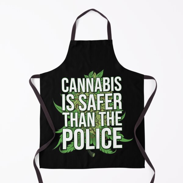 Item preview, Cannabis is Safer Than The Police I Legalize Marijuana Weed designed and sold by MarioShirtWorld.