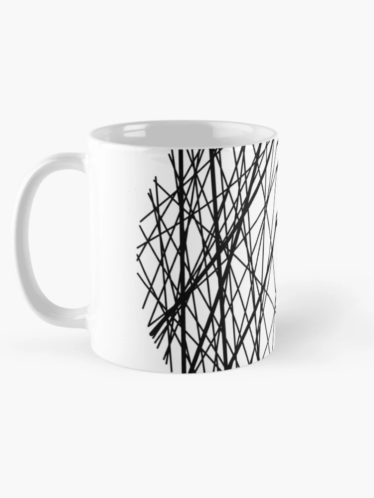 Thumbnail 5 of 6, Coffee Mug, ABSTRACT LINES designed and sold by azified.