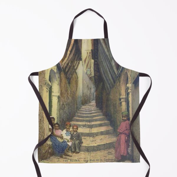 Item preview, children in a narrow casbah street designed and sold by kikinafashion.