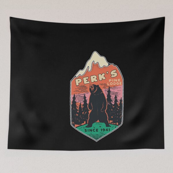 Item preview, Perk's Pine Lodge designed and sold by secondanchor.