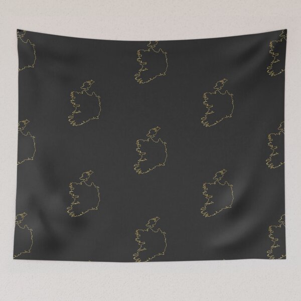 Item preview, Map of Ireland designed and sold by Wallpacas.