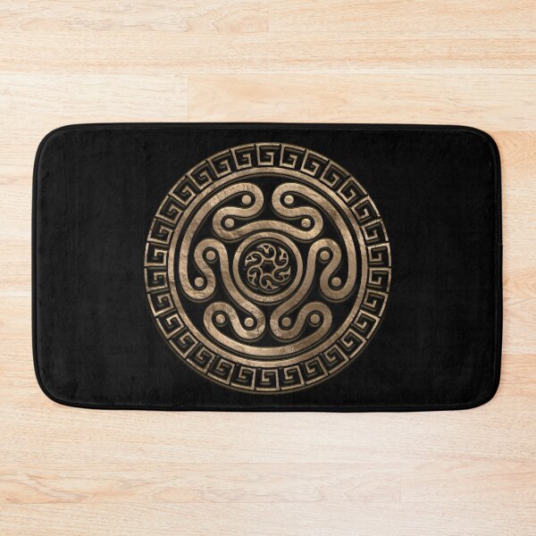 Item preview, Hecate Wheel Black and Gold designed and sold by k9printart.