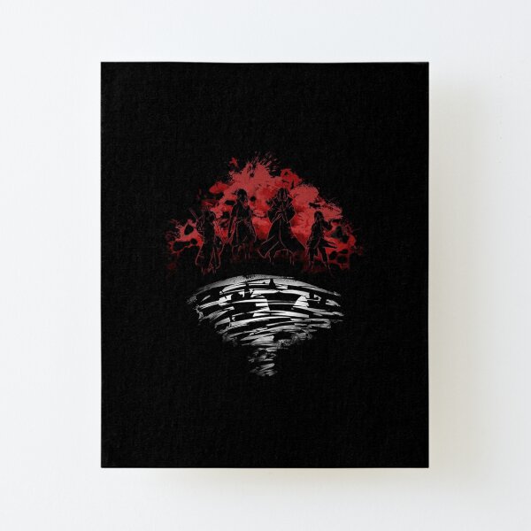 Copy of seal stickers Canvas Mounted Print