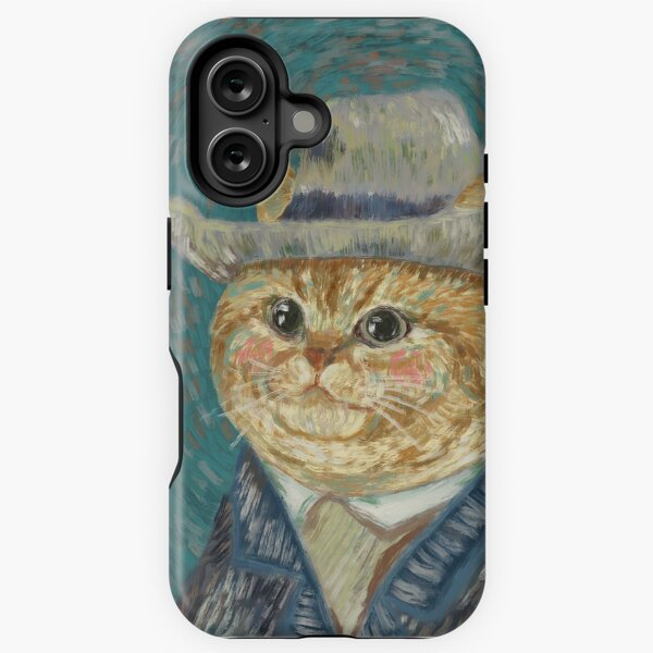 Artikel-Vorschau von Vincent Van Gogh Katze Selbstporträt - Van Meow, designt und verkauft von GraceFaiFai.