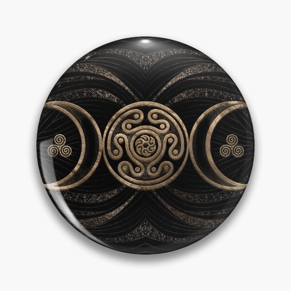 Item preview, Hecate Wheel Triple Moon designed and sold by k9printart.