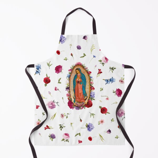 Virgen de Guadalupe - Our Lady of Guadalupe, Guadalupe, Saint Virgin Mary, Virgen de Guadalupe, Latina, Guadalupe Shirt, Religious Gift, Latina Gift Apron