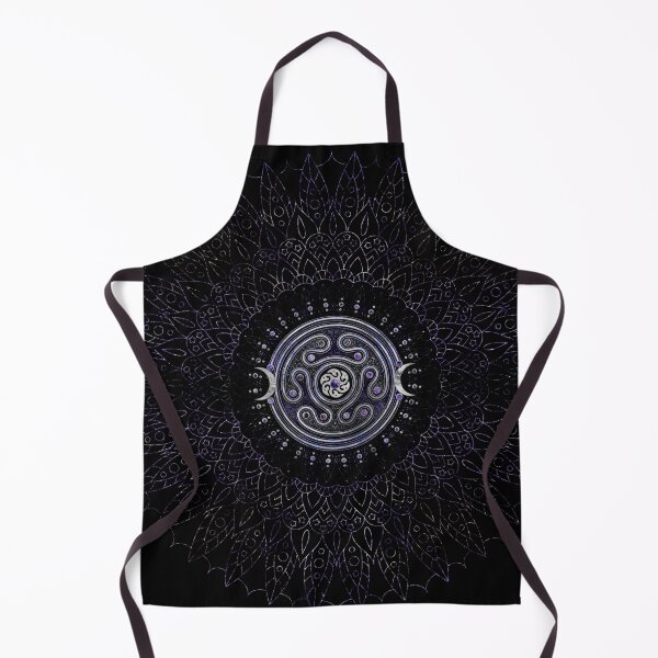 Artikelvorschau, Hekate Rad Ornament mit Amethyst und Silber entworfen und verkauft von k9printart.
