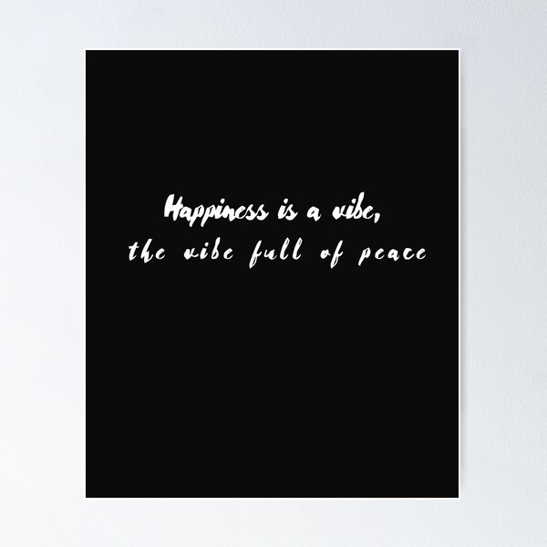 Item preview,  Happiness is a Vibe!  designed and sold by AllGoodViBesCo.