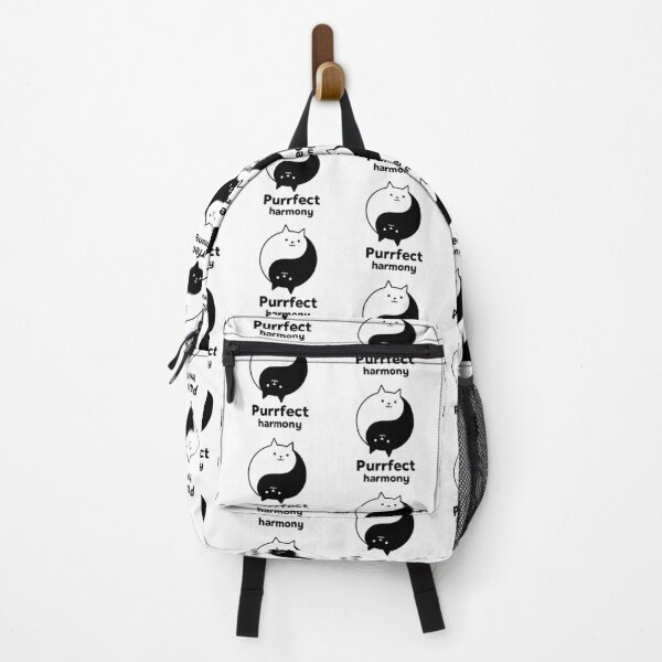 Item preview, Purrrfect Harmony Cute Cat Yin Yang designed and sold by WPahat.