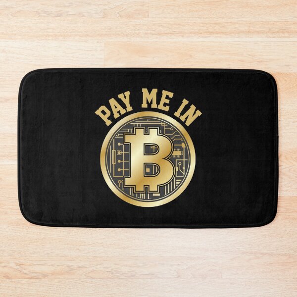 Item preview, Pay Me In Bitcoin designed and sold by ShaykhUmer.