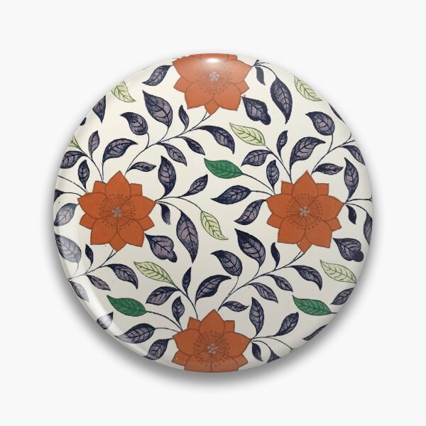 Item preview, Pattern with Flowers and Leaves designed and sold by minimalcinema.