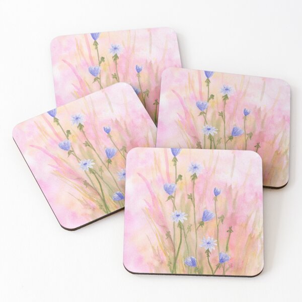 Item preview, Chicory Blue-Pink designed and sold by Taphath Foose Artist.