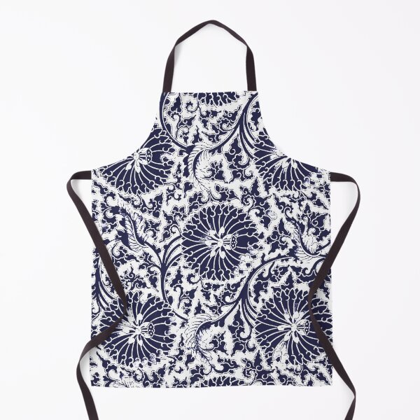 Item preview, Blue and White Floral Design designed and sold by minimalcinema.