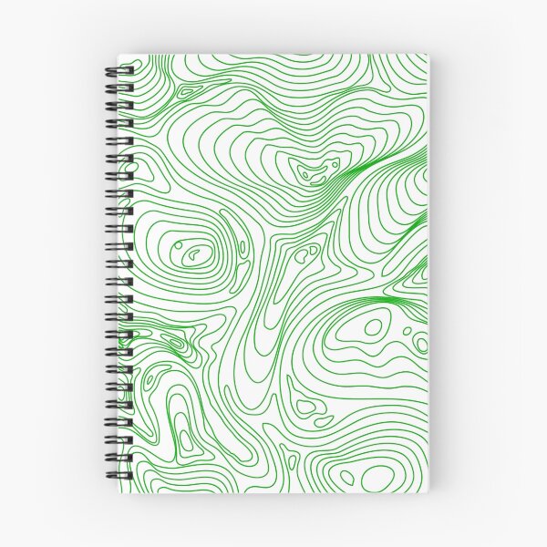 Item preview, Topography 2 Green designed and sold by LudlumDesign.