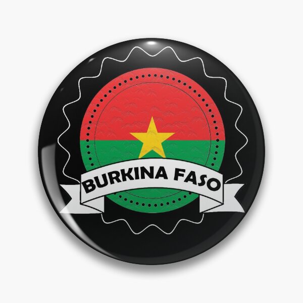 Item preview, Burkina Faso Emblem-Badge-Flag designed and sold by Gina-Driada.