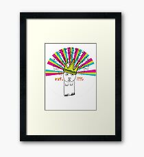 Royal Bunny Framed Print