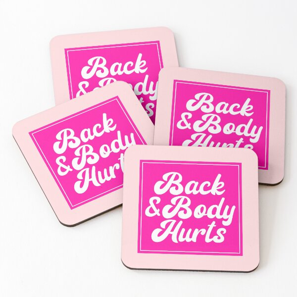 Item preview, Back and Body Hurts Cute Funny Nurse Gift designed and sold by Mode Tees.