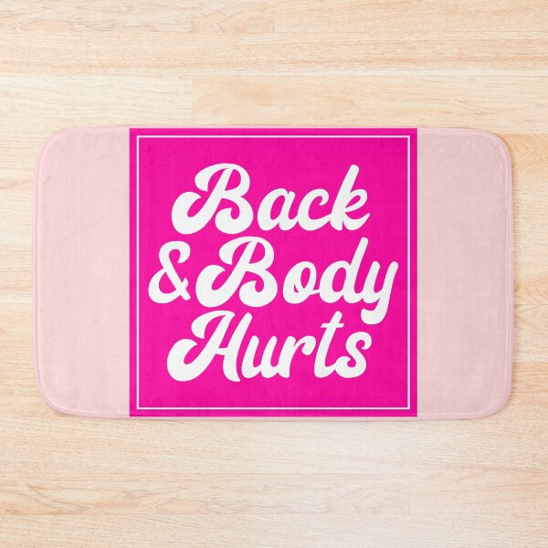 Item preview, Back and Body Hurts Cute Funny Nurse Gift designed and sold by Mode Tees.