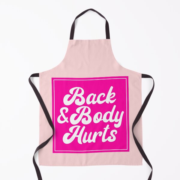 Item preview, Back and Body Hurts Cute Funny Nurse Gift designed and sold by Mode Tees.