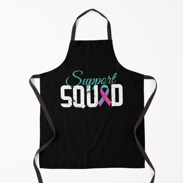 Item preview, Support Squad Thyroid Cancer Survivor Ribbon Awareness Top Cancer Fighter Awareness Survivor Warrior Recovery designed and sold by shirti.