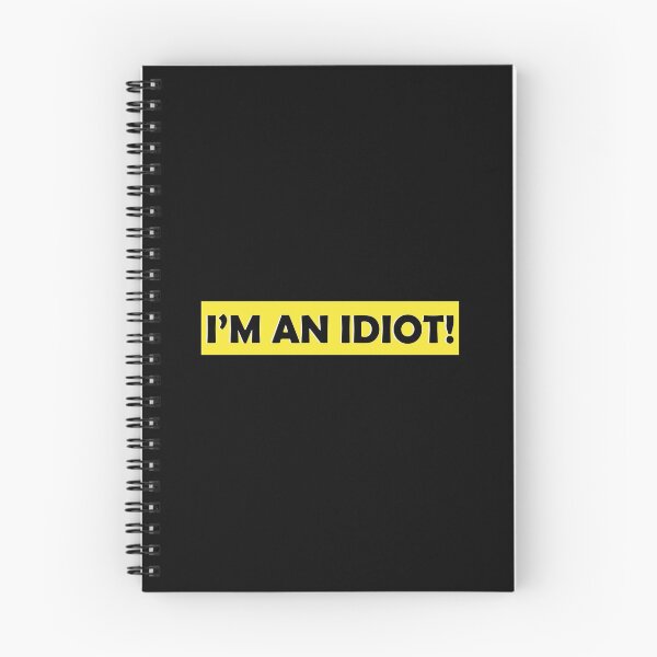 Item preview, ¡Soy un idiota! designed and sold by StefanCgraphics.