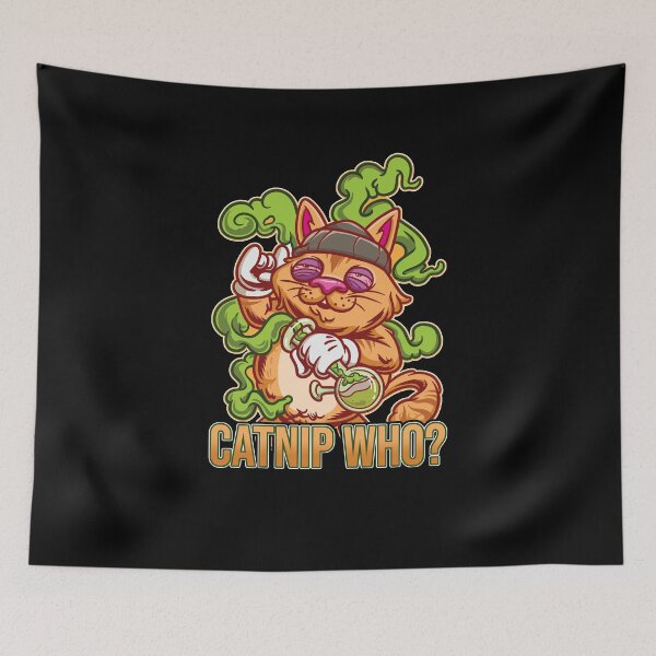 Item preview, Catnip Who? I Funny Weed Cat Lover Shirt Pothead Weed Stoner designed and sold by MarioShirtWorld.