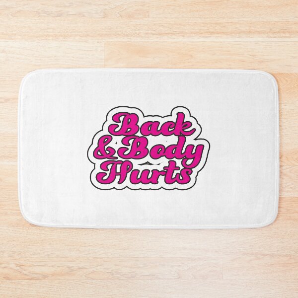 Item preview, Back and Body Hurts Cute Funny Nurselife designed and sold by Mode Tees.