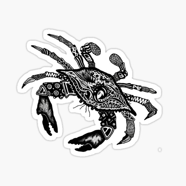 Maryland Blue Crab Sticker