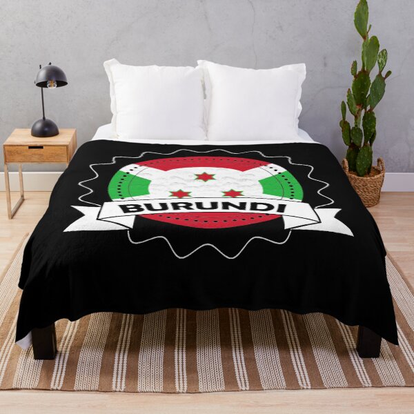 Item preview, Burundi Emblem-Badge-Flag designed and sold by Gina-Driada.