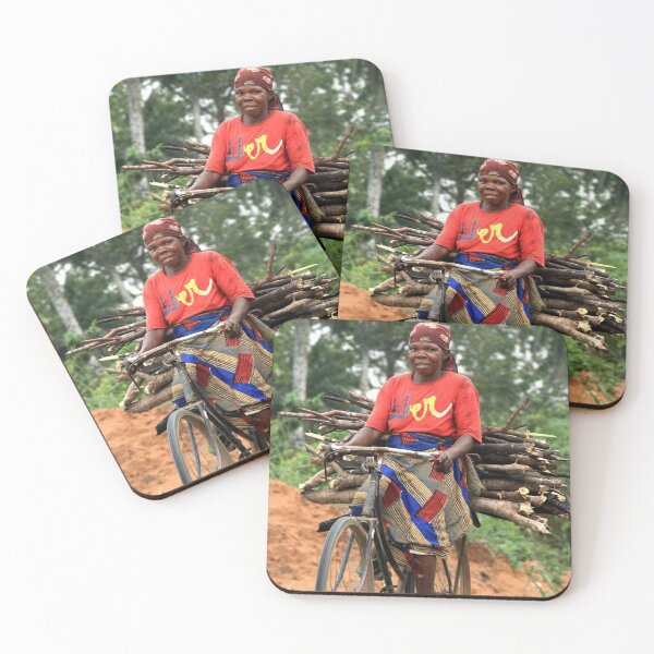 Item preview, African Woman carrying Firewood designed and sold by Sunnyhova.