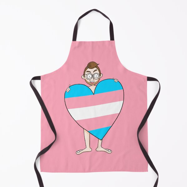 Item preview, Trans Pride Heart designed and sold by Love Burty.