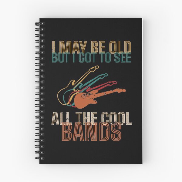 Item preview, I May Be Old But I Got To See All The Cool Bands Guitar Top Band String Pluck Strum Music Instruments Beat App designed and sold by shirti.