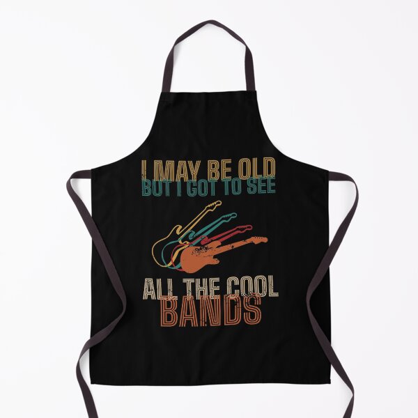 Item preview, I May Be Old But I Got To See All The Cool Bands Guitar Top Band String Pluck Strum Music Instruments Beat App designed and sold by shirti.
